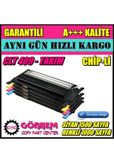 Samsung Clp315W Toner Uyumlu Takım / Clt-K409S N11.22841