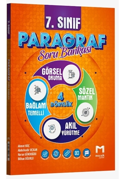 2027 Mozaik Yayınları 7. Sınıf Paragraf Soru Bankası