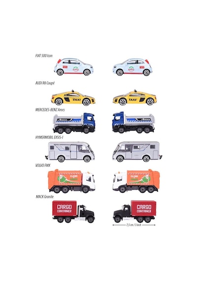 8503000002 City Premium Vehicles 6-asst