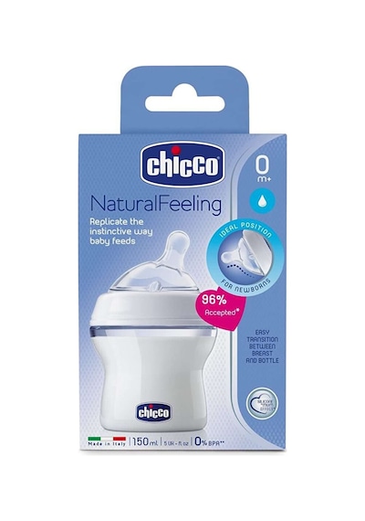 Chicco Natural Felling PP Biberon 0 Ay+ 150 ML