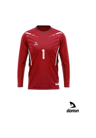 Hnc Sport Çocuk Ve Yetişkin Kırmızı Uzun Kol Kaleci Maç Futbol Forması Goalkeeper Jersey Gk