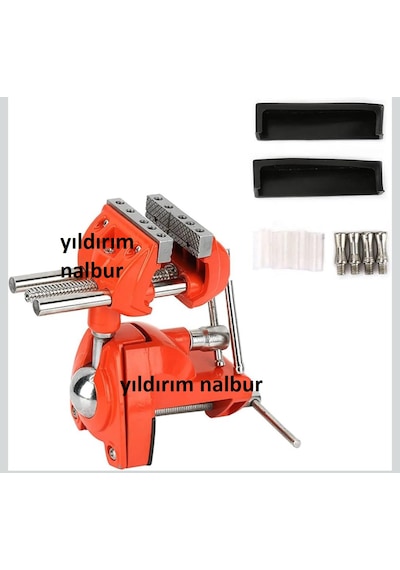 Oynar Başlı Mengene Hobi Tipi Profesyonel Mengene İşkence Kuyumcu Saatçi Mengene