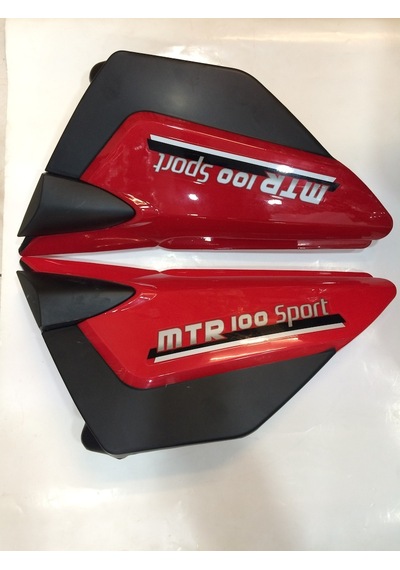 Motoran Mtr 100 -Kanuni Breton S 100 Uyum Yan Kapak Takım Kırmızı (284465374)