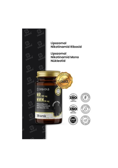 Nr 300 Mg + Nmn 50 Mg Lipozomal Formül 30 Kapsül Takviye Edici Gıda