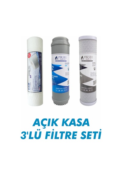 Tüm Açık Kasa Su Arıtma Cihazları İle Uyumlu Çift Karbonlu İlk Ö