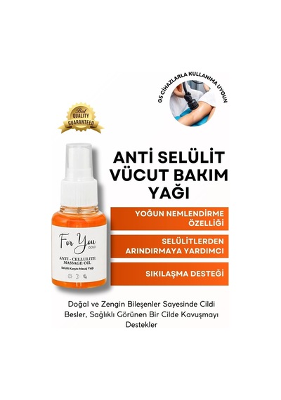 Anti Selülit Vücut Bakım Yağı Selülit Karşıtı Masaj Yağı Antiselülit