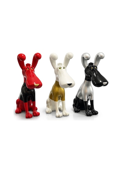 Polyester Sevimli Köpek Figürü