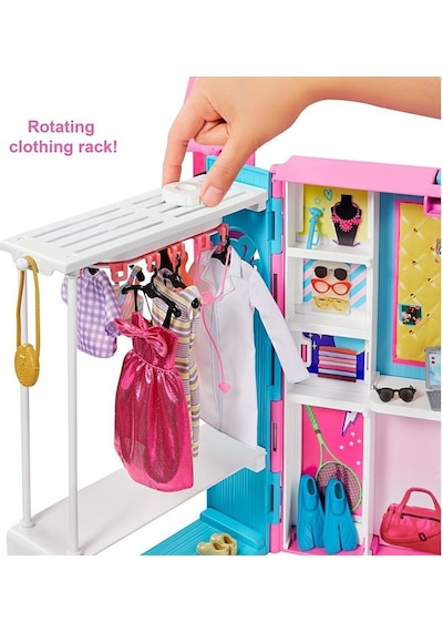 Barbie'Nin Rüya Dolabı Oyun Seti Gbk10