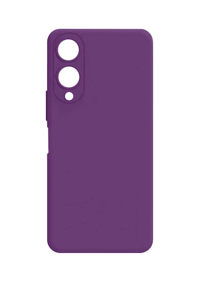 Zore Vivo Y17s Kılıf Nvth Biye Silikon - Mor