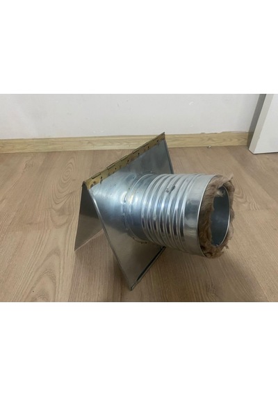 Isı Yalıtımlı Yanmaz Karavan Çadır Soba Baca Adaptörü 10 Cm Lik Borular İçin Çok Renkli