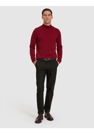 Pierre Cardin Antrasit Slim Tailored Kanvas Pantolon 50331211-vr006