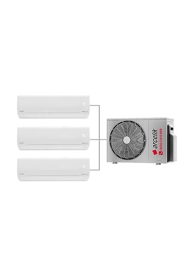 Arçelik ZM30105-121818 30000 BTU 3+1 12+18+18 Duvar Tipi Multi Inverter Klima
