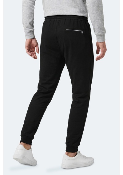 Slazenger Fernon Erkek Cepli Siyah Eşofman Altı