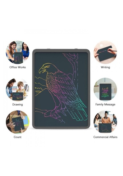 Abatech 10 Inch, Kalemli Lcd Dijital Çizim-eğitim Yazı Tableti, Dijital Çizim Pedi-10 Inç
