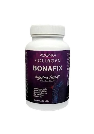 Voonka Collagen Bonafix T 90 Tablet 3'lü Set - 3 Kutulu Ekonomik Avantaj Paketi