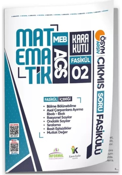 2026 Meb Ags Matematik Kara Kutu 8li Fasikül Seti Ösym Çıkmış Soru Bankası Çözümlü Modüler Paket