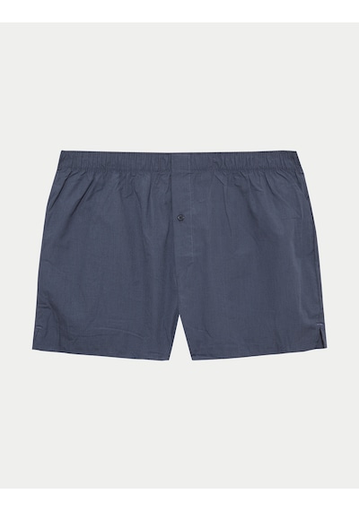 Marks & Spencer 5'li Saf Pamuklu Boxer T14003949 Bordo