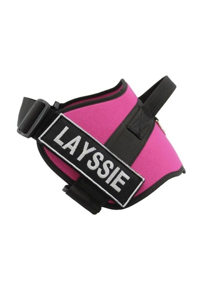 Kişiye Özel, Isimli K9 Köpek Tasması, Göğüs Tasması Pembe