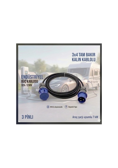 Karavan Ve Araç Şarj Cihazı 3x4mm 5 Metre Hes Veya Öznur Kablolu Uzatma Seyyar 3.8kw İle 11kw Mutlusan Mavi Fişli Uzatma Seyyar - 888650252 Karavan Ve Araç Şarj Cihazı 3x4mm 5 Metre Hes Veya Öznur Kablolu Uzatma Seyyar 3.8kw İle 11kw Mutlusan Mavi Fişli Uzatma Seyyar - 888650252