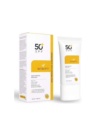 Wiwify SPF 50+ Leke Karşıtı Cilt Tonu Eşitleyici Güneş Kremi 50 ML