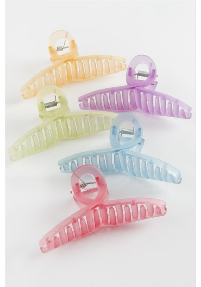 Fiyong Mat Renkli Mandal Toka 10 Cm Pembe