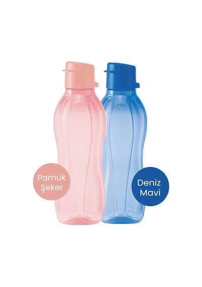 Eco Şişe 2li 500 Ml Suluk Pembe