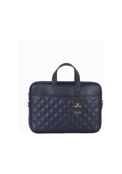 Case Club Apple Uyumlu MacBook Air Pro 13.3" & 14" Inç Lacivert Laptop Evrak Çantası