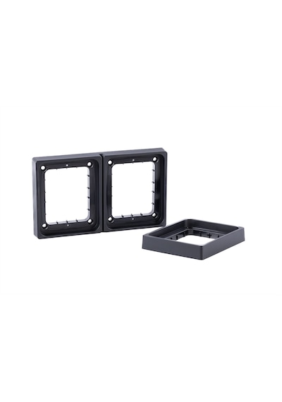 Frıstom Ft-323 12v-36v Stop Lambası Kare 3 Fonksiyonlu Park-stop-sinyal + Çerçeve E9