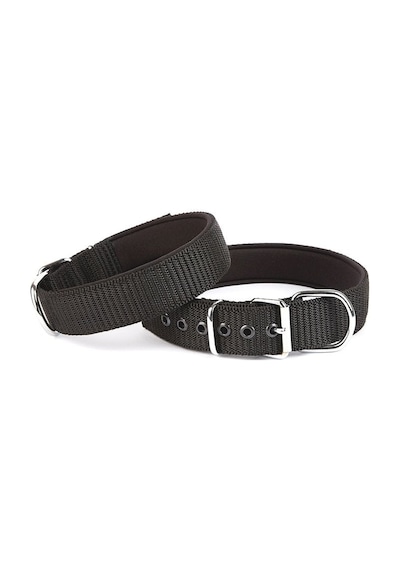 Seri Dokuma Köpek Boyun Tasması 4x57-65cm Siyah Çok Renkli