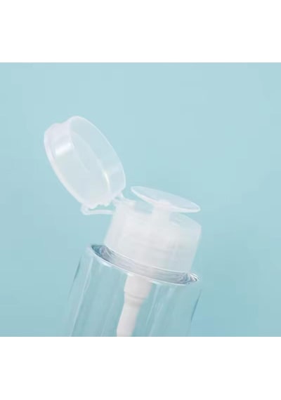 Aseton Şişesi Şeffaf Renkboş Çok Amaçlı Kullanım Cleaner Cleanser Vb Ürünler İçin Pratik Şişe