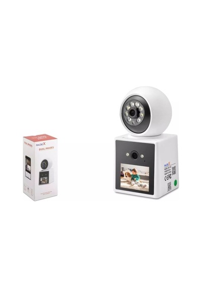 Radex Rx-11aı Wi-fi Görüntülü Görüşme Özellikli 3mp Lens Sd Kart Girişli Beyaz İp Kamera Radex Rx-11aı Wi-fi Görüntülü Görüşme Özellikli 3mp Lens Sd Kart Girişli Beyaz İp Kamera