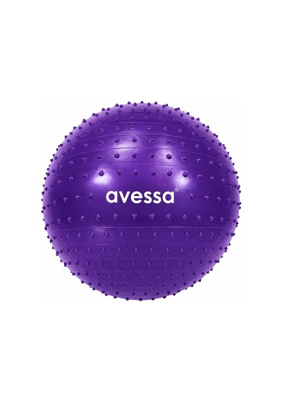 Avessa Msp-40 Masajlı Pilates Topu 65 Cm Mor