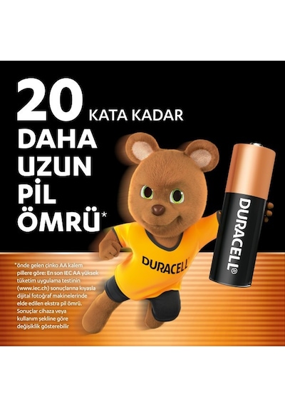 Duracell Basıc Aa Alkalin Kalem Pil 9'lu Paket - 1,5v