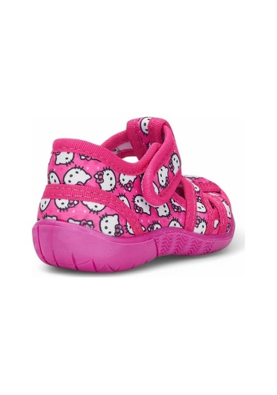 Hello Kitty 588 Kız Çocuk Kaymaz Taban Panduf Fuşya