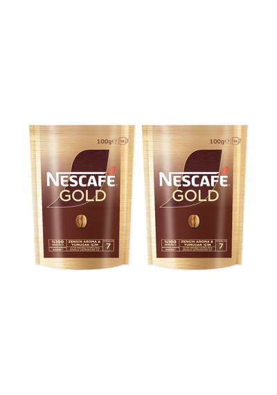 Nescafe Gold Doypack 100 Gr 2 Li Öğütülmüş