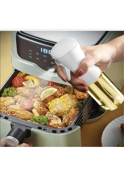Sprey Yağdanlık, Airfryer Için Yağdanlık, Püskürtmeli Sprey Cam Şişe Zeytinyağı Sirke Yağpüskürtücü Diğer