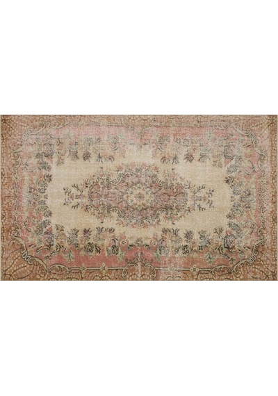 Klasik Modern Vintage Eskitme El Dokuma Halı 173 X 287 Cm 9152