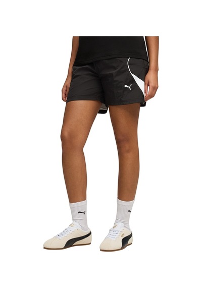 691867-01 Puma Sport Woven Shorts Kadın Şort Ve Kapri Siyah 691867-01