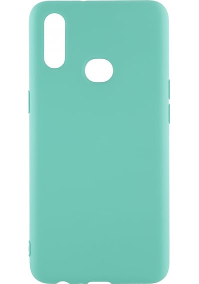 Nettech Samsung Galaxy A10s Uyumlu Nano Arka Koruma Kılıf - Turkuaz Turkuaz