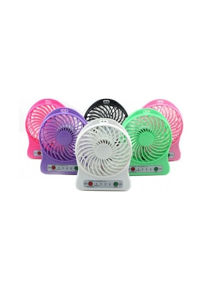 Şarjlı Taşınabilir Mini Usb Fan - Vantilatör
