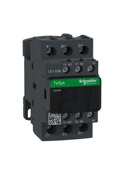Schneider Lc1d38m7, 38 Amper, 18.5 Kw, Güç Kontaktörü, 220 Volt Ac, 3 Kutuplu, 1na+1nk