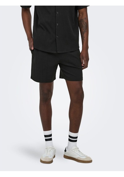Only & Sons Eddie Erkek Siyah Şort 22037537-b