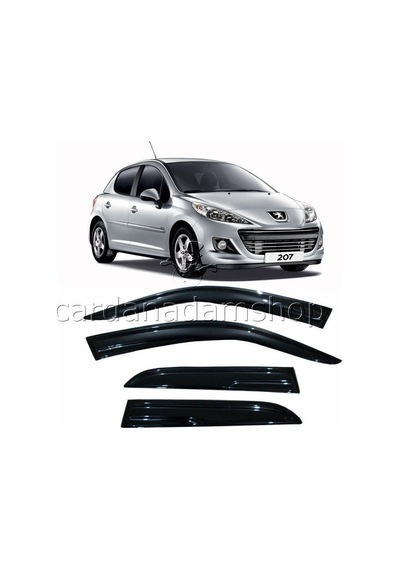 Peugeot 207 Cam Rüzgarlığı 4 Parça Montajı Kolay
