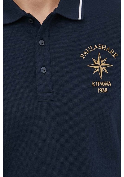 Paul & Shark Erkek Polo Yaka T Shirt 24411350 013 Lacivert Lacivert