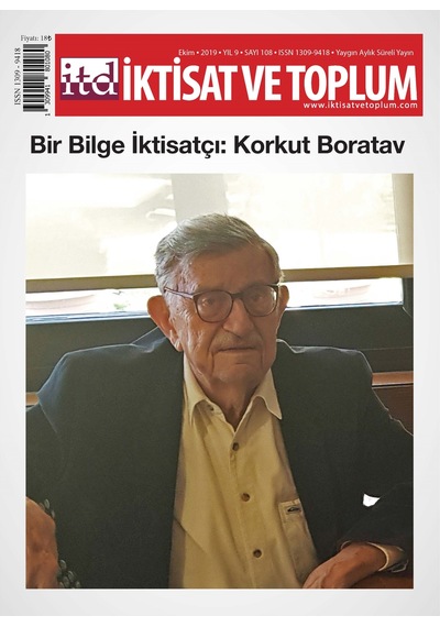 İktisat Ve Toplum Dergisi 108. Sayı