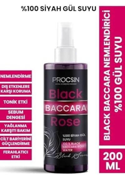 Baccara%100 Siyah Gül Suyu 200 Ml