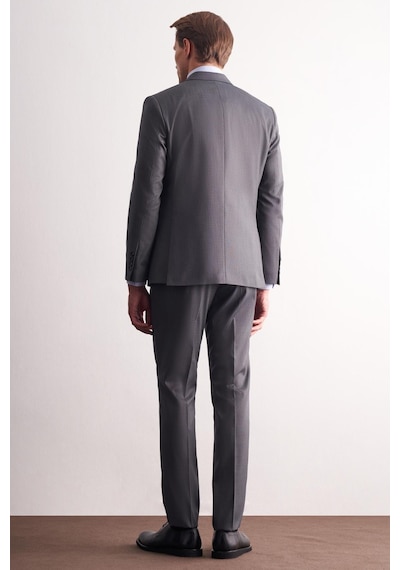 İmza Haki Kırlangıç Yaka Kendinden Desenli Esnek Bel Slim Fit 6 Drop Takım Elbise 1001255168 Haki