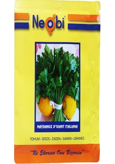 Neobi Maydanoz Tohumu Geniş Yaprak D'Giant İtaliana 25 GR