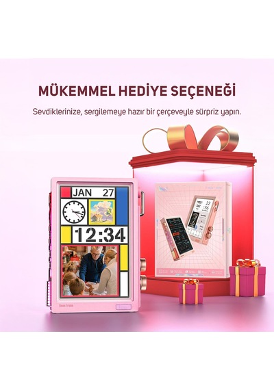 Divoom Lovelock Ses Kayıt Özellikli Bluetooth Hoparlör Ve Times Frame Akıllı Dijital Çerçeve