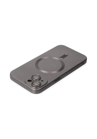 Apple iPhone Uyumlu 14 Plus Kılıf Moshi Lens Magneticsafe Silikon - Füme Bzsxx00 1